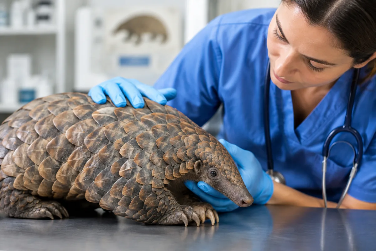Où trouver un vétérinaire spécialisé en pangolins